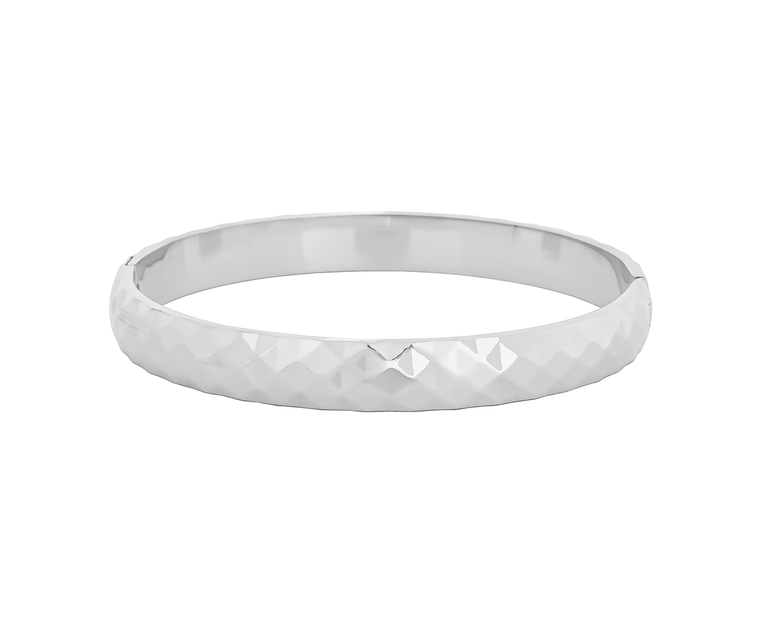 Foto 2 pulgar | Pulsera de Acero Inoxidable Joyas Plafer Plateada
