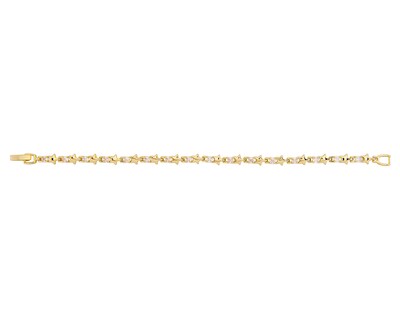 Foto 1 | Pulsera de Chapa de Oro 18K Joyas Plafer 1873p-ch Dorada