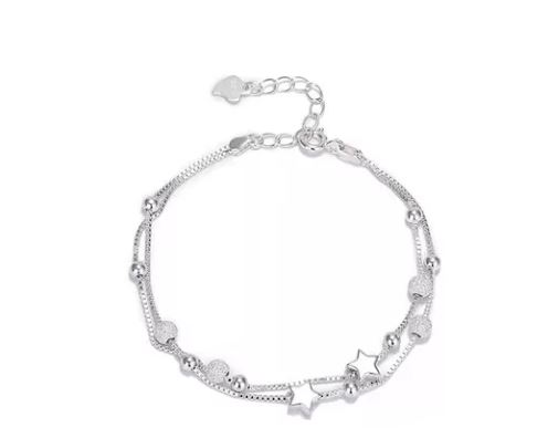 Foto 1 | Pulsera Wünd Plateada para Mujer