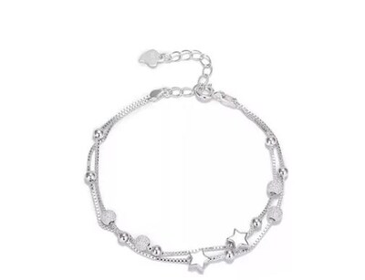 Foto 1 | Pulsera Wünd Plateada para Mujer