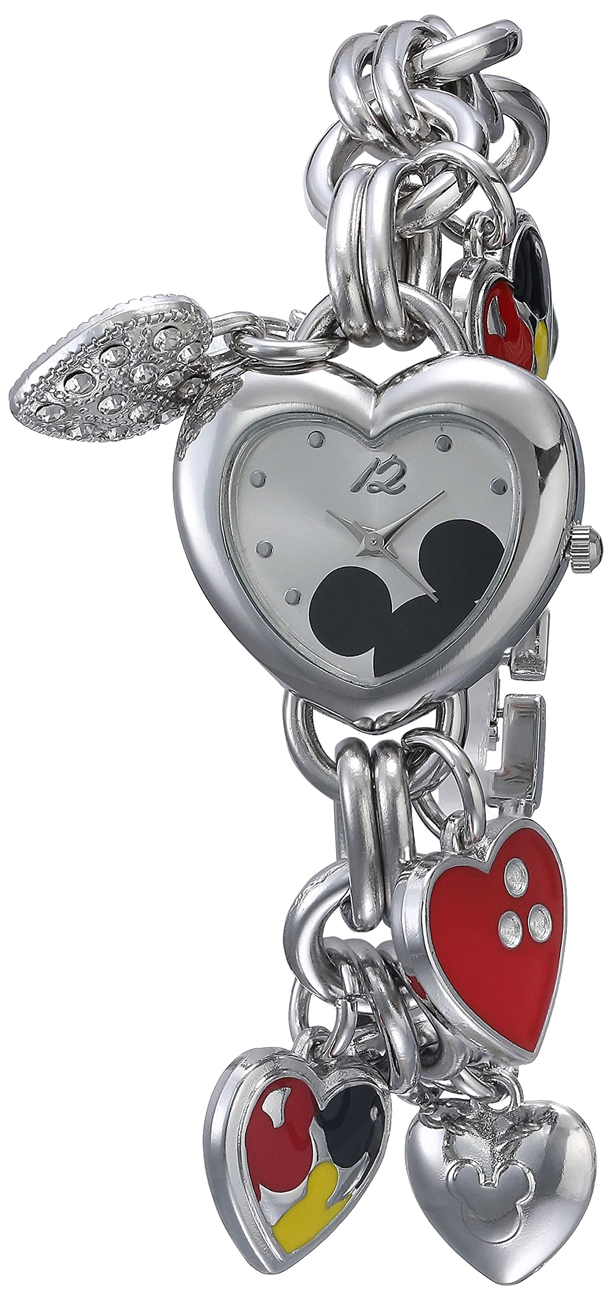 Foto 2 pulgar | Pulsera con Dijes de Mickey Mouse Disney Plateada - Venta Internacional