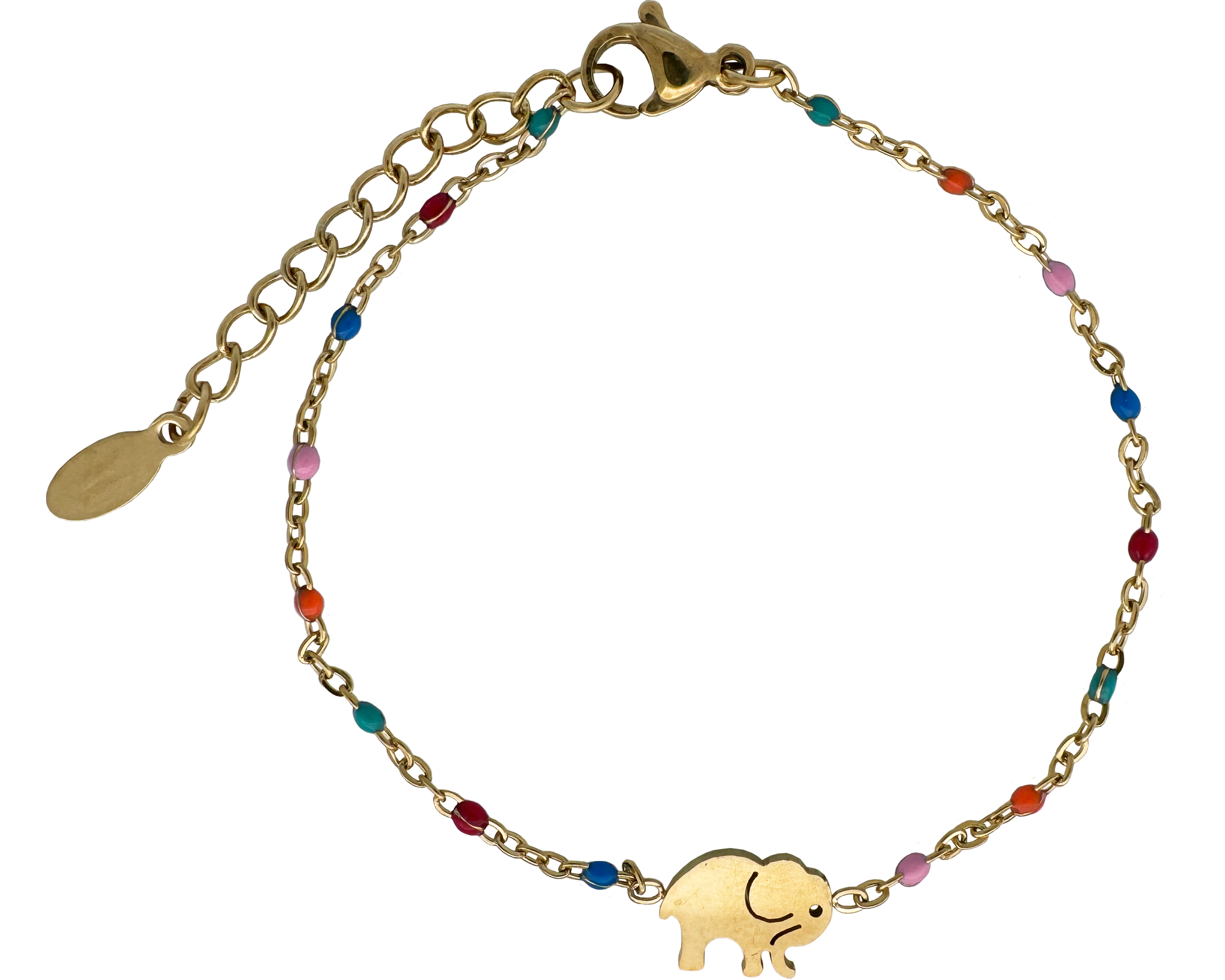 Foto 4 | Kit Tres Pulseras Estrella Corazones y Elefante Horoz Ch64 Acero Inoxidable