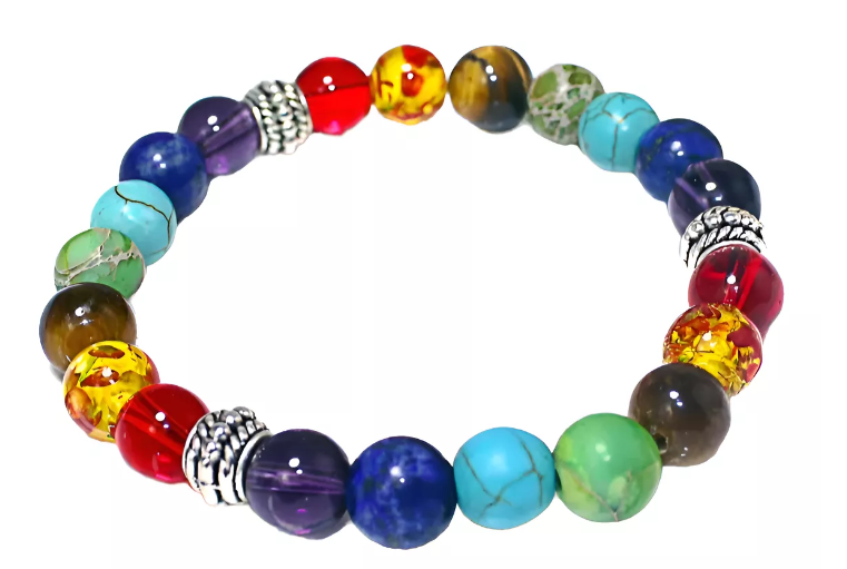 Pulsera Wünd  7 Chakras Piedra Natural Energía Yoga Concentración