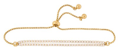 Foto 1 | Pulsera De Acero Inoxidable Joyas Plafer 1481p-p Dorada.