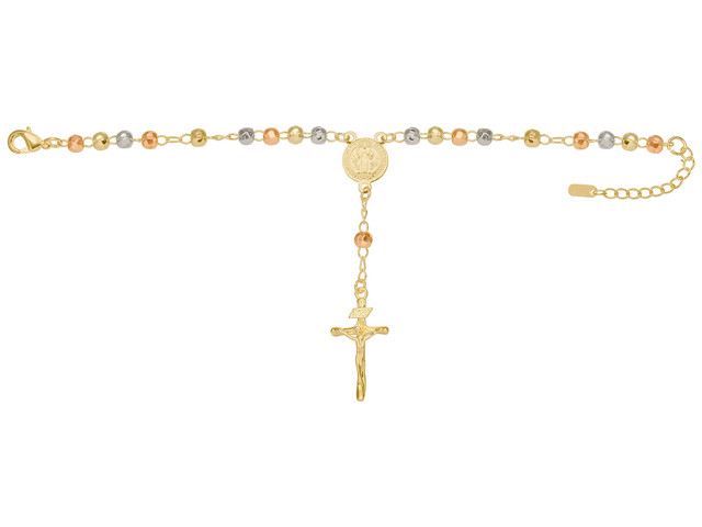 Foto 1 | Pulsera De Chapa De Oro 18k Joyas Plafer 2132p-ch Dorada.
