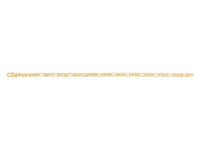 Foto 1 | Pulsera De Chapa De Oro 18k Joyas Plafer 1991p-ch Dorada.