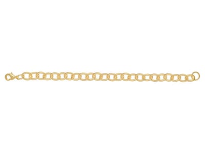 Foto 1 | Pulsera De Chapa De Oro 18k Joyas Plafer 1981p-ch Dorada.
