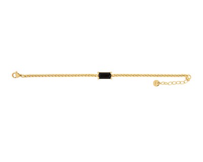 Foto 1 | Pulsera De Acero Inoxidable Joyas Plafer 1469p-p Dorada.