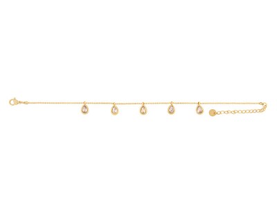 Foto 1 | Pulsera De Acero Inoxidable Joyas Plafer 1476p-p Dorada.