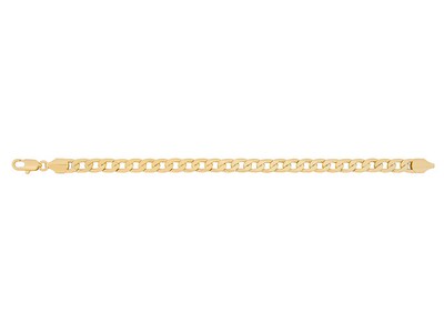 Foto 1 | Pulsera De Chapa De Oro 18k Joyas Plafer 1982p-ch Dorada.