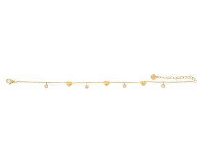 Foto 1 | Pulsera De Acero Inoxidable Joyas Plafer 1488p-p Dorada.