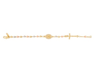 Foto 1 | Pulsera De Chapa De Oro 18k Joyas Plafer 1927p-ch Dorada.