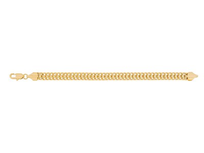 Foto 1 | Pulsera De Chapa De Oro 18k Joyas Plafer 1980p-ch Dorada.