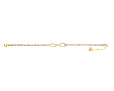 Foto 1 | Pulsera De Acero Inoxidable Joyas Plafer 1465p-p Dorada.