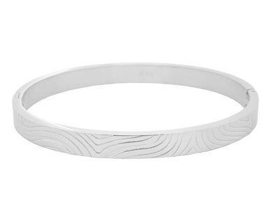 Foto 1 | Pulsera Joyas Plafer Plateado de Acero Inoxidable