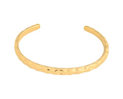 Foto 1 | Pulsera de Acero Inoxidable Joyas Plafer 1974a-p Dorada