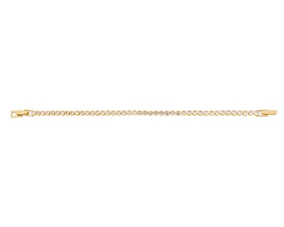 Foto 1 | Pulsera De Chapa De Oro 18k Joyas Plafer 2143p-ch Dorada