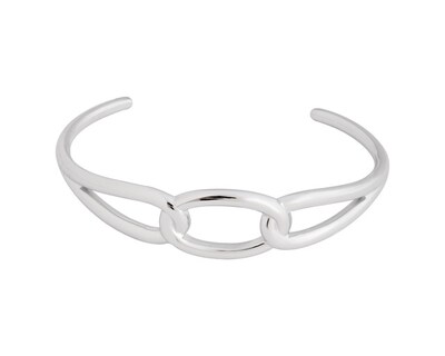 Foto 1 | Pulsera de Acero Inoxidable Joyas Plafer 1973a-p Plateada