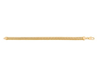Foto 1 | Pulsera De Chapa De Oro 18k Joyas Plafer 2146p-ch Dorada