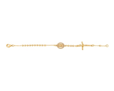 Foto 1 | Pulsera De Chapa De Oro 18k Joyas Plafer 2155p-ch Dorada