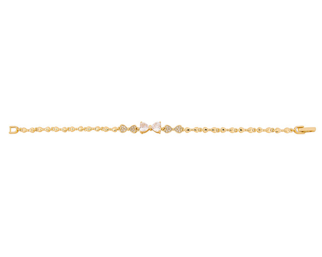 Foto 2 pulgar | Pulsera De Chapa De Oro 18k Joyas Plafer 2141p-ch Dorada