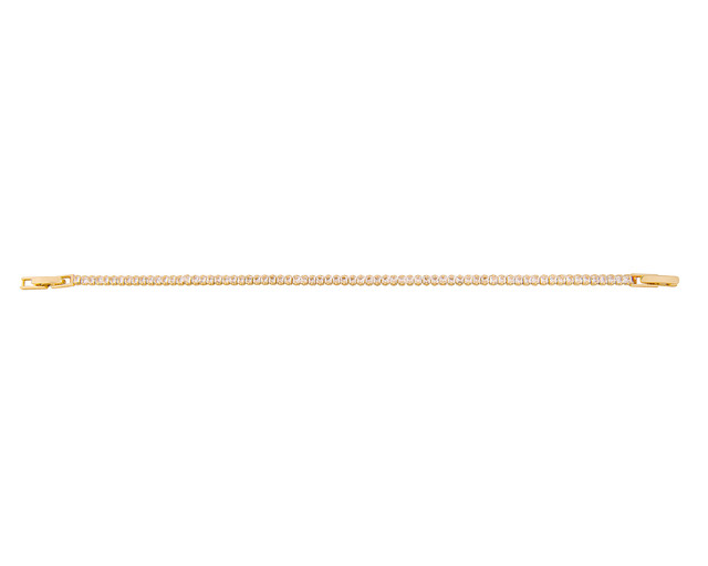 Foto 2 pulgar | Pulsera De Chapa De Oro 18k Joyas Plafer 2142p-ch Dorada