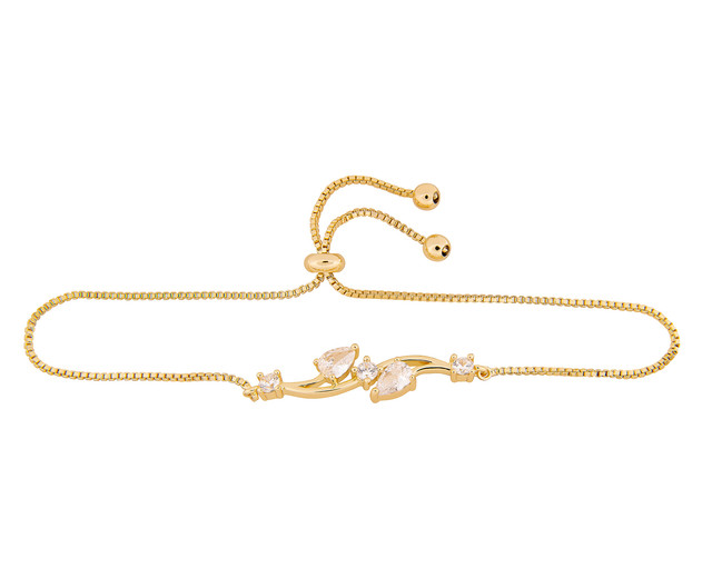 Foto 2 pulgar | Pulsera De Chapa De Oro 18k Joyas Plafer 2149p-ch Dorada