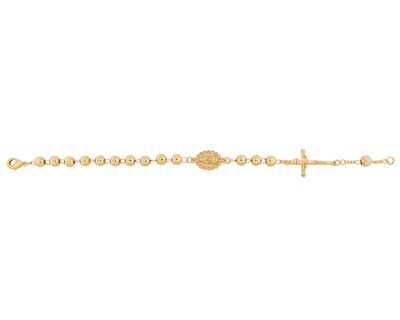 Foto 1 | Pulsera De Chapa De Oro 18k Joyas Plafer 2154p-ch Dorada
