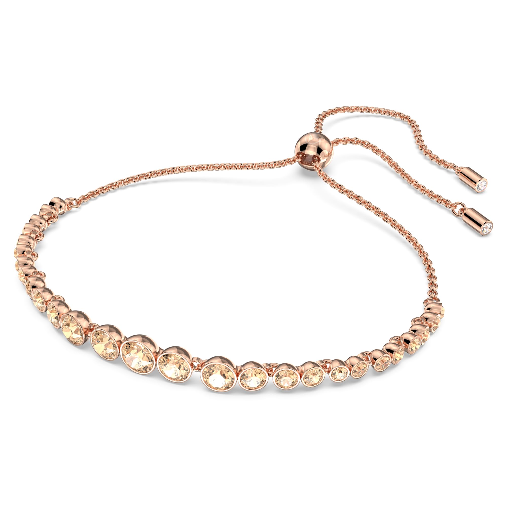 Foto 2 | Pulsera Swarovski Emily Soft Con Cristales Redondos Rosas - Venta Internacional.