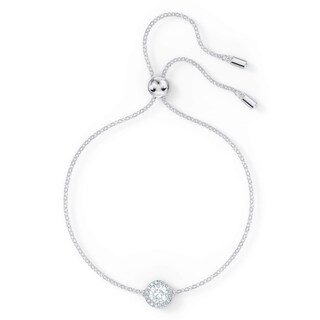Foto 2 | Pulsera Swarovski Una Angelic Con Cristales Transparentes Rhodium Pla - Venta Internacional.