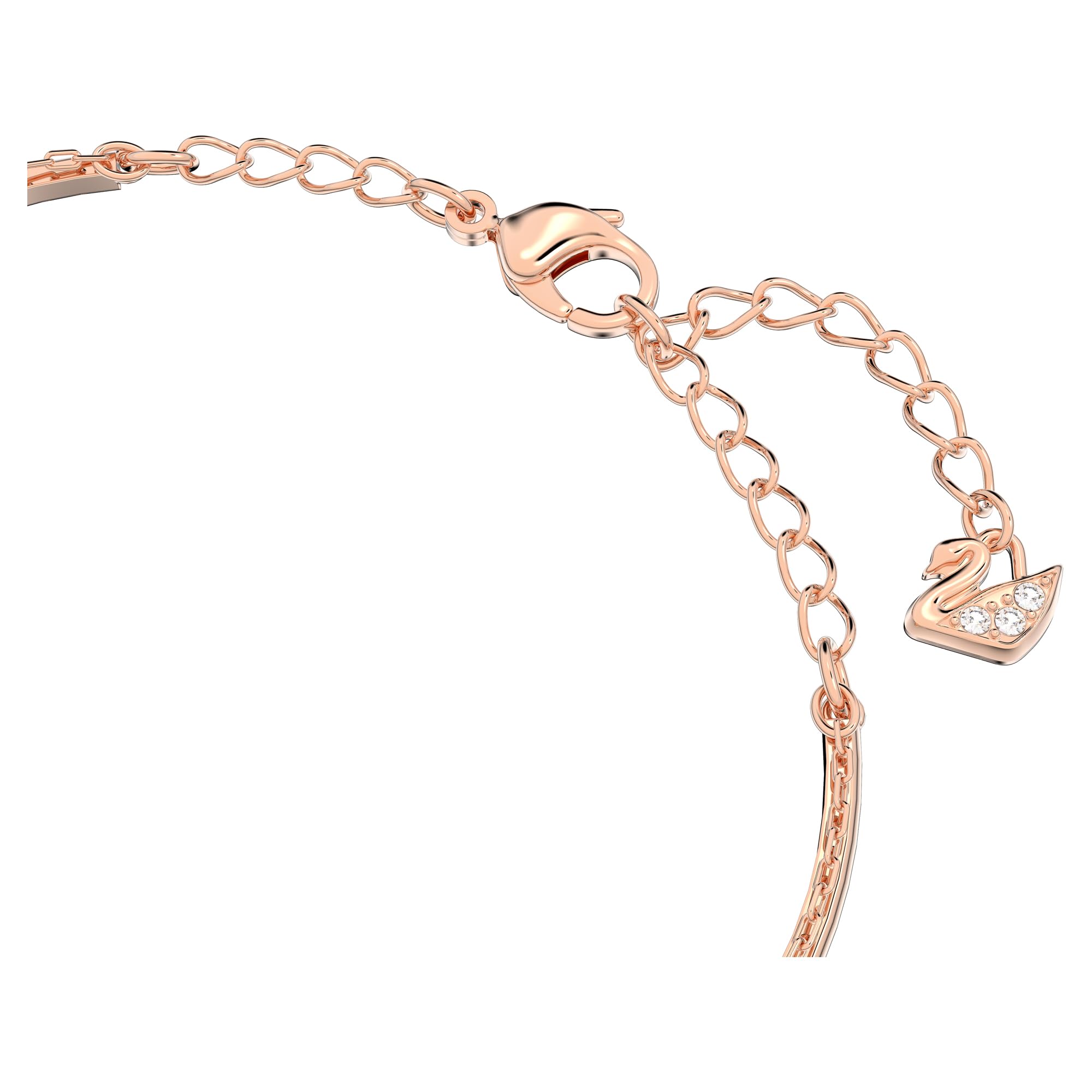 Foto 4 pulgar | Brazalete Swarovski Sublima En Tono Oro Rosa Con Cristales - Venta Internacional.