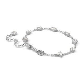 Foto 4 | Brazalete Swarovski Mesmera Con Piedras Transparentes De Talla Mixta Rodio - Venta Internacional.