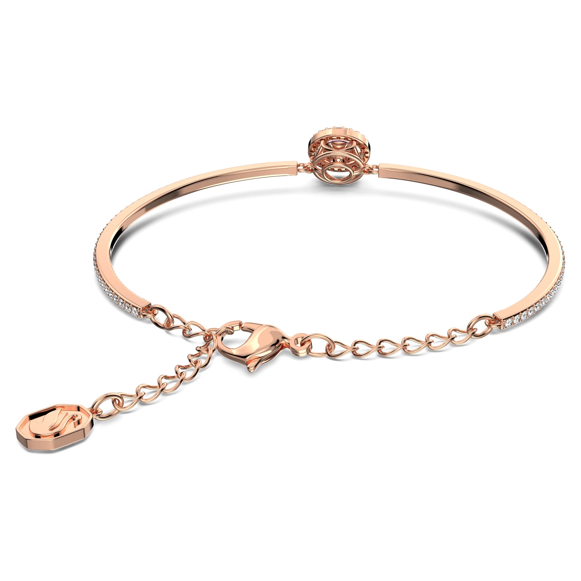 Foto 6 pulgar | Brazalete Swarovski Sparkling Dance Con Cristal Morado - Venta Internacional.