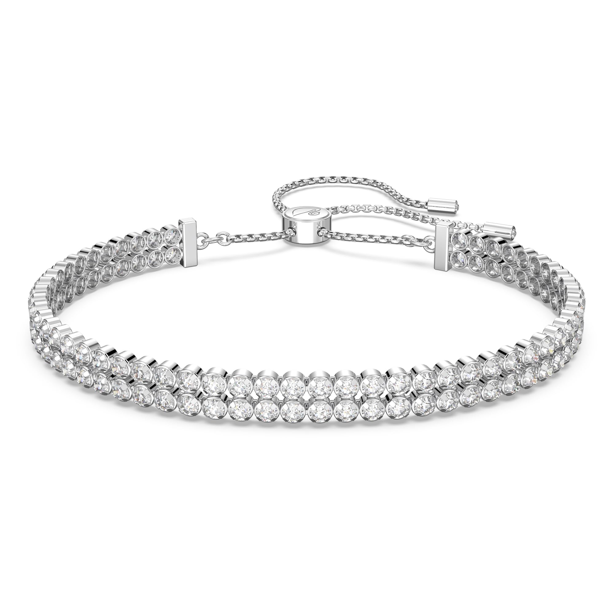 Foto 2 pulgar | Pulsera Swarovski Matrix Tennis Para Mujer Con Cristales Transparentes - Venta Internacional.