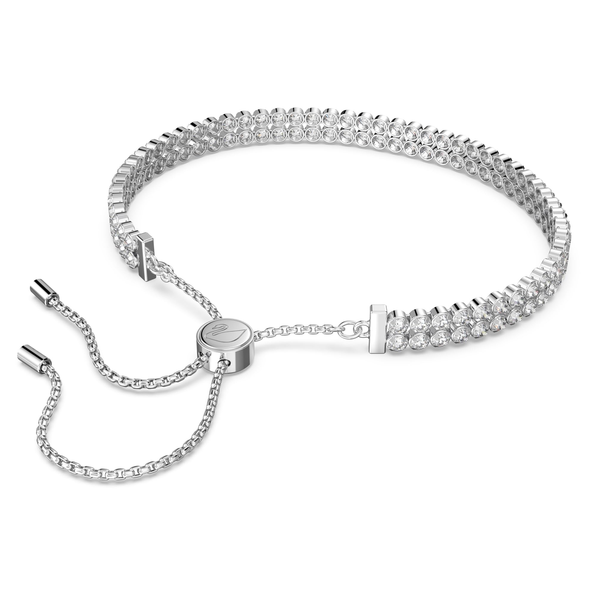 Foto 5 pulgar | Pulsera Swarovski Matrix Tennis Para Mujer Con Cristales Transparentes - Venta Internacional.