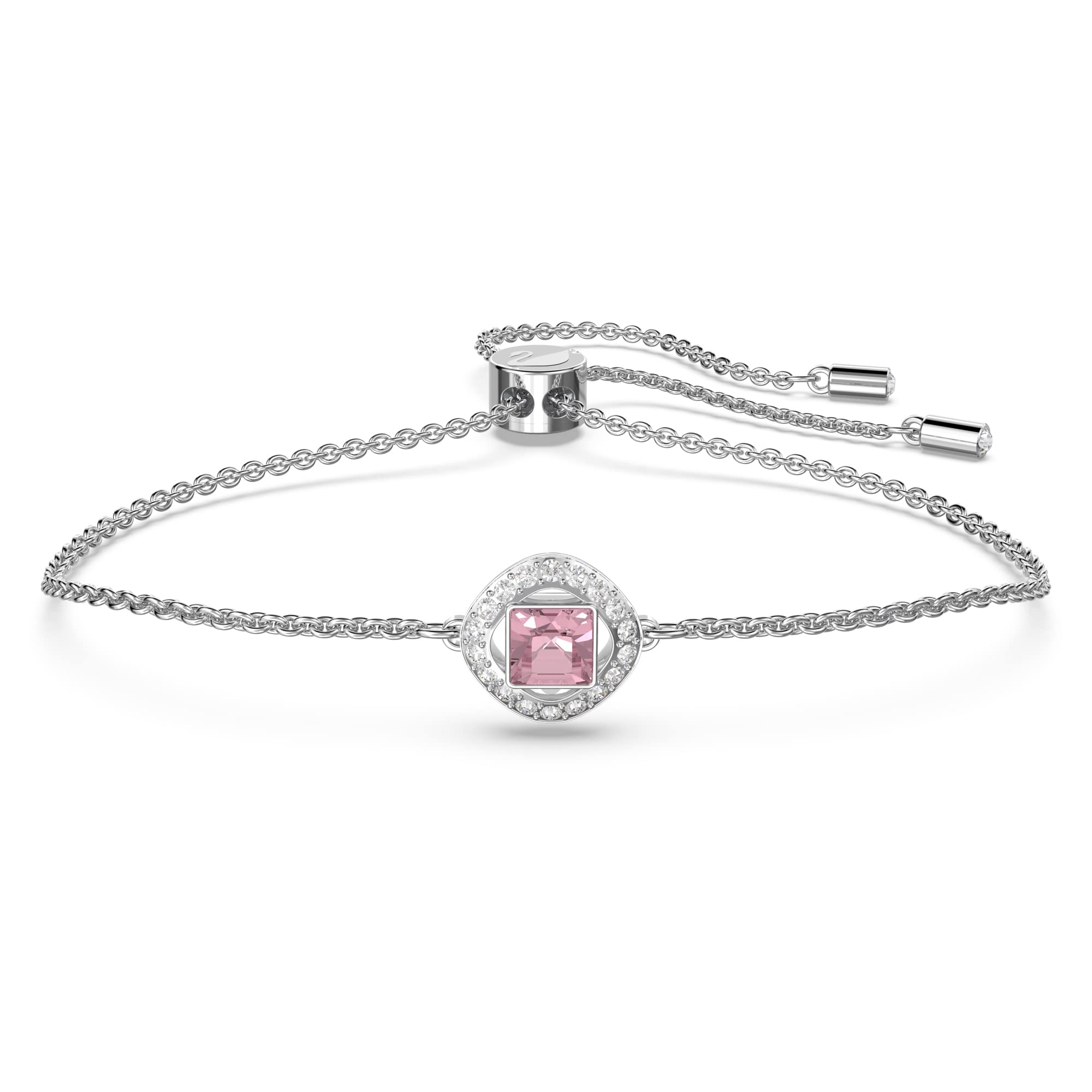 Foto 2 pulgar | Pulsera Swarovski Una Angelic Con Cristales Rosas Y Transparentes - Venta Internacional.