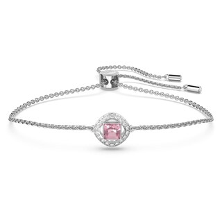 Foto 1 | Pulsera Swarovski Una Angelic Con Cristales Rosas Y Transparentes - Venta Internacional.