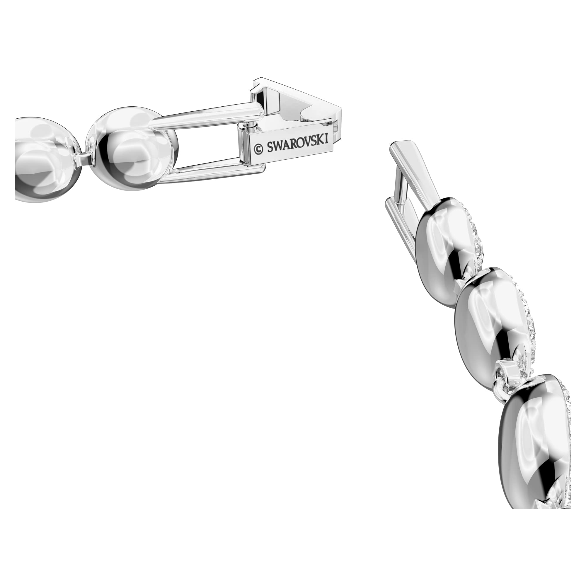 Foto 4 pulgar | Pulsera De Tenis Swarovski Una Angelic Con Cristales Transparentes - Venta Internacional.