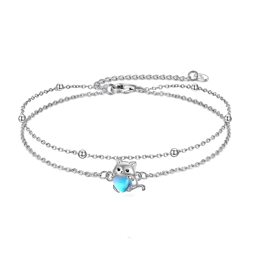 Pulsera De Gato Miow De Plata P925 Kiki Collection