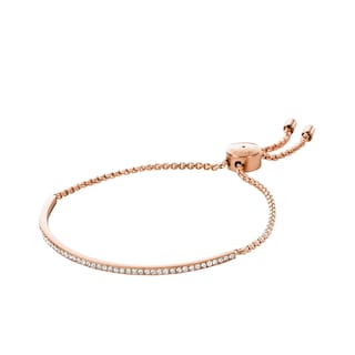 Foto 1 | Pulsera Michael Kors De Acero Inoxidable Con Pavé De Cristal En Oro Rosa - Venta Internacional.