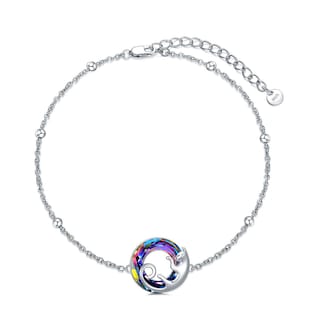 Foto 1 | Pulsera Miow Cat Crystal Plata .925