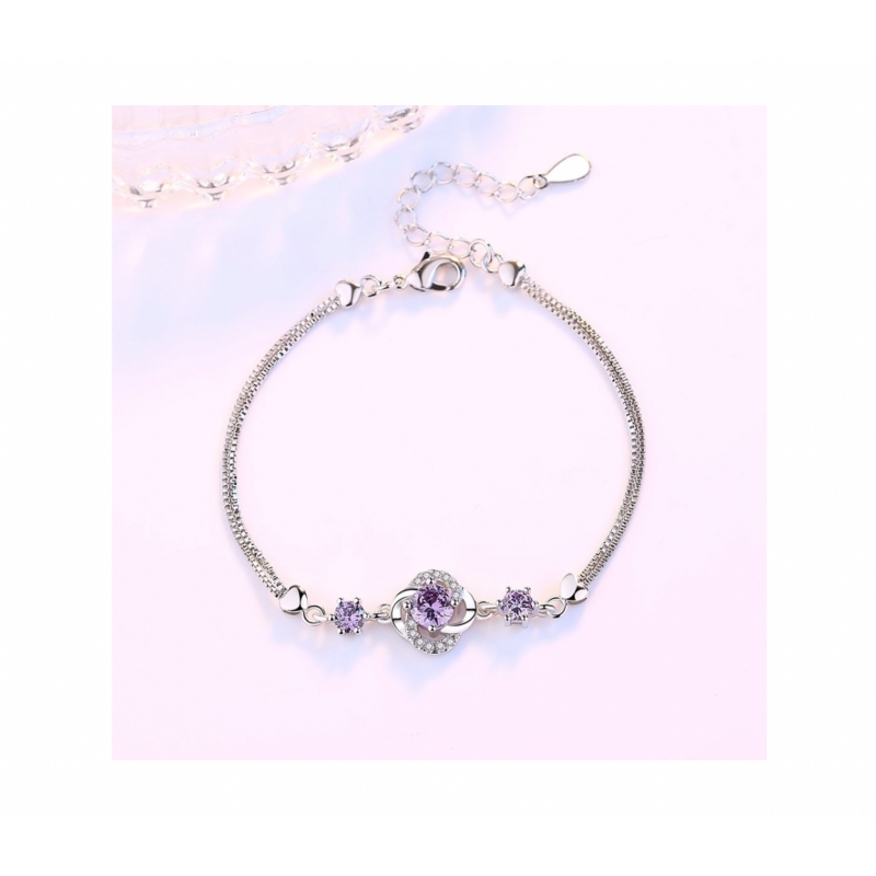 Pulsera Lucky Flower Chapada En Plata 925 Para Mujer - Venta Internacional.