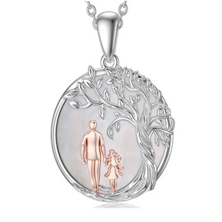 Foto 1 | Collar Árbol De La Vida, Patata E Hija, Piedra, Madre De P - Venta Internacional.