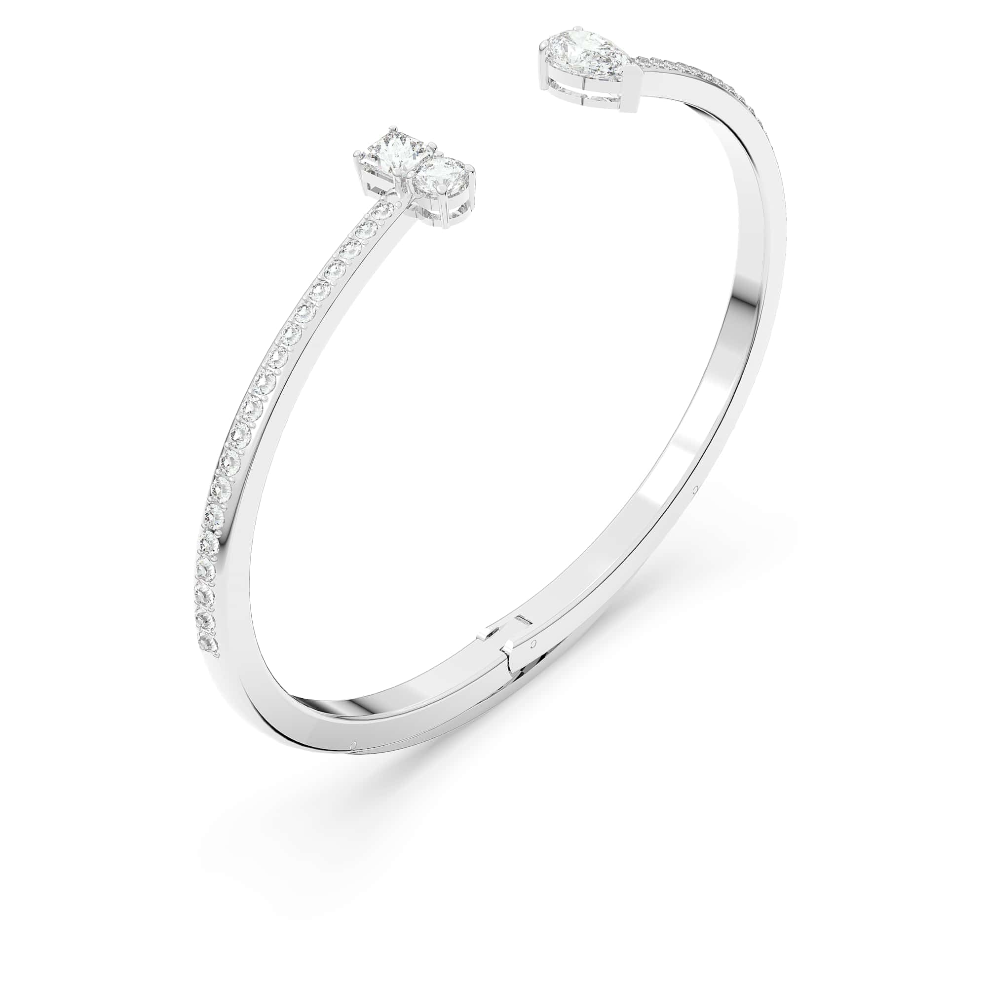 Foto 4 pulgar | Pulsera Swarovski Mesmera Con Cristal Transparente Acabado En Rodio - Venta Internacional.