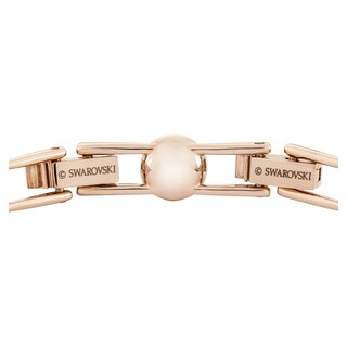 Foto 3 | Pulsera De Tenis Swarovski Una Angelic Con Cristales De Oro Rosa - Venta Internacional.
