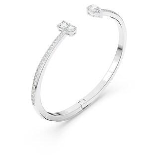 Foto 3 | Brazalete Swarovski Attract Chapado En Rodio Blanco - Venta Internacional.