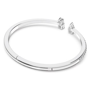 Foto 4 | Brazalete Swarovski Attract Chapado En Rodio Blanco - Venta Internacional.