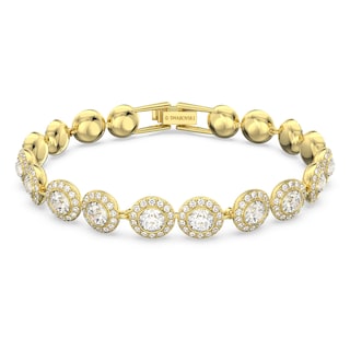 Foto 1 | Pulsera De Tenis Swarovski Una Angelic Con Cristales Transparentes - Venta Internacional.