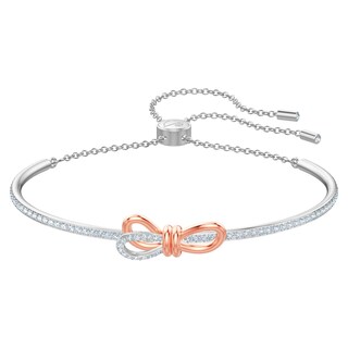 Foto 1 | Brazalete Swarovski Lifelong Bow Para Mujer, Cristal Blanco - Venta Internacional.
