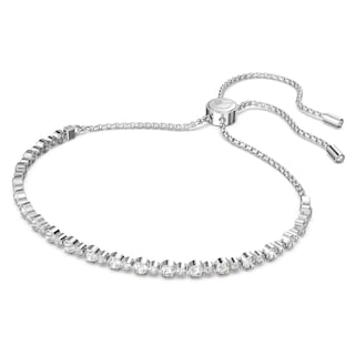 Foto 2 | Pulsera De La Colección Swarovski Matrix Con Cristales Transparentes - Venta Internacional.